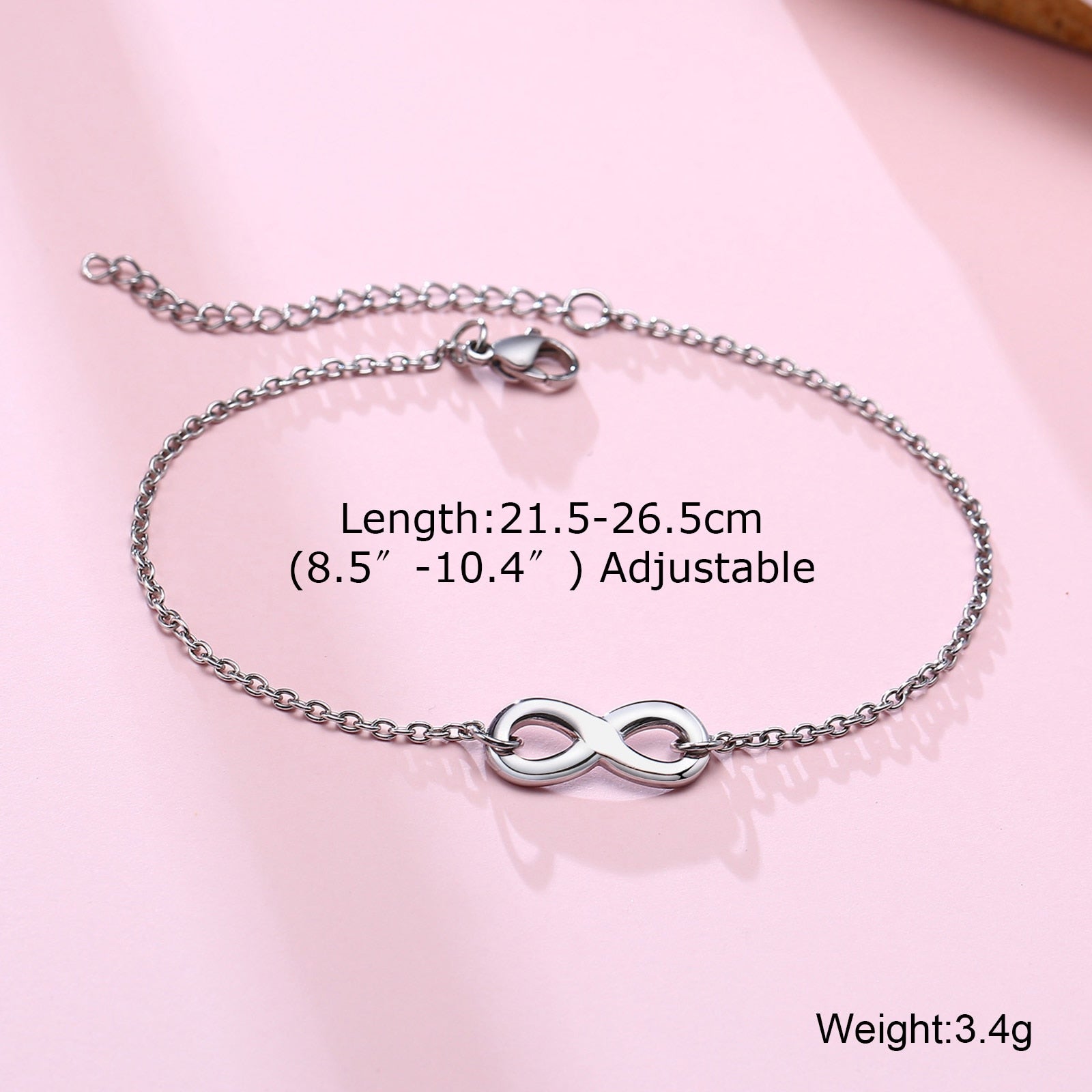 This 2023 stainless steel men's anklet features a double chain with a Cross Charm, perfect for gifting to the special man in your life. - Miscellaneous Accessories