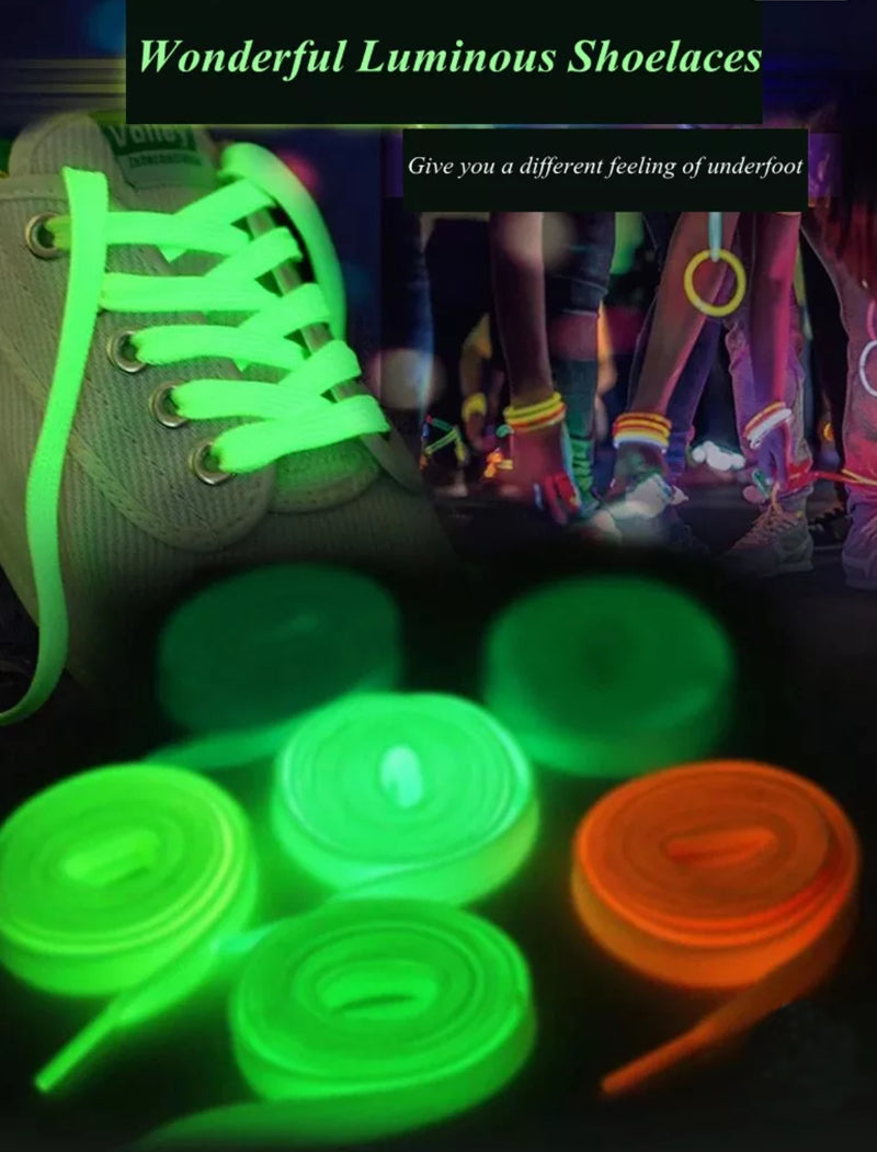 HOFUYARK GlowLaces - Cadarços Luminosos para Tênis Infantis, Adultos e Esportivos - Miscellaneous Accessories