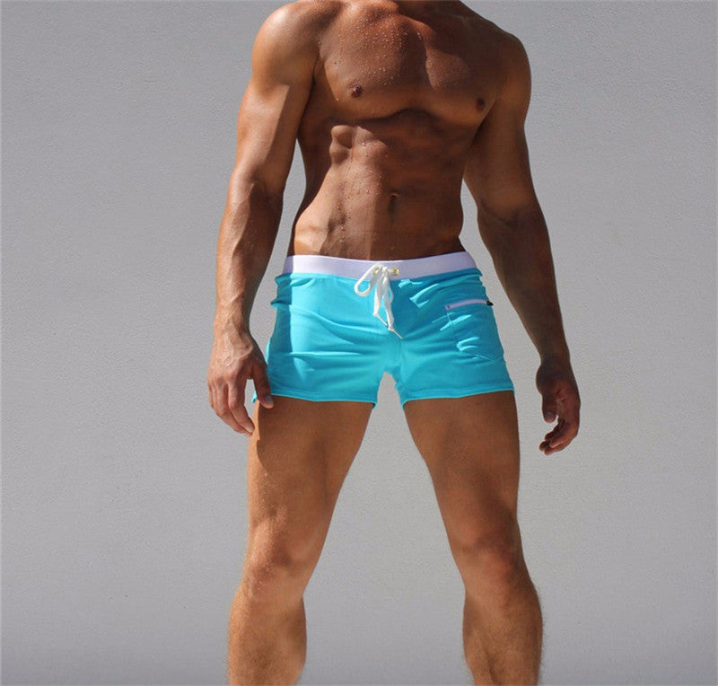 Summer Men's Swimwear: Stylish Swim Trunks for Beach, Pool, and Surfing" - Miscellaneous Accessories