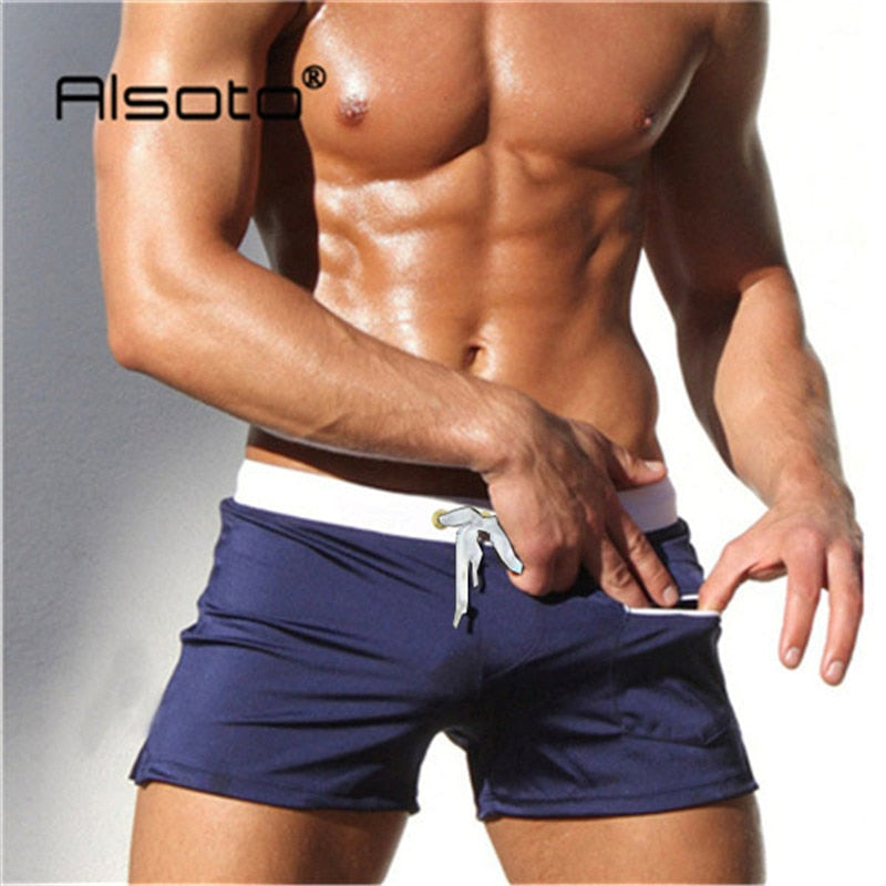 Summer Men's Swimwear: Stylish Swim Trunks for Beach, Pool, and Surfing" - Miscellaneous Accessories