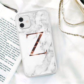 iPhone 11 Case Clear Matte Texture Letter For 12 13 Pro Mini X XR XS Max 7 8 Plus Soft TPU Cover - Miscellaneous Accessories