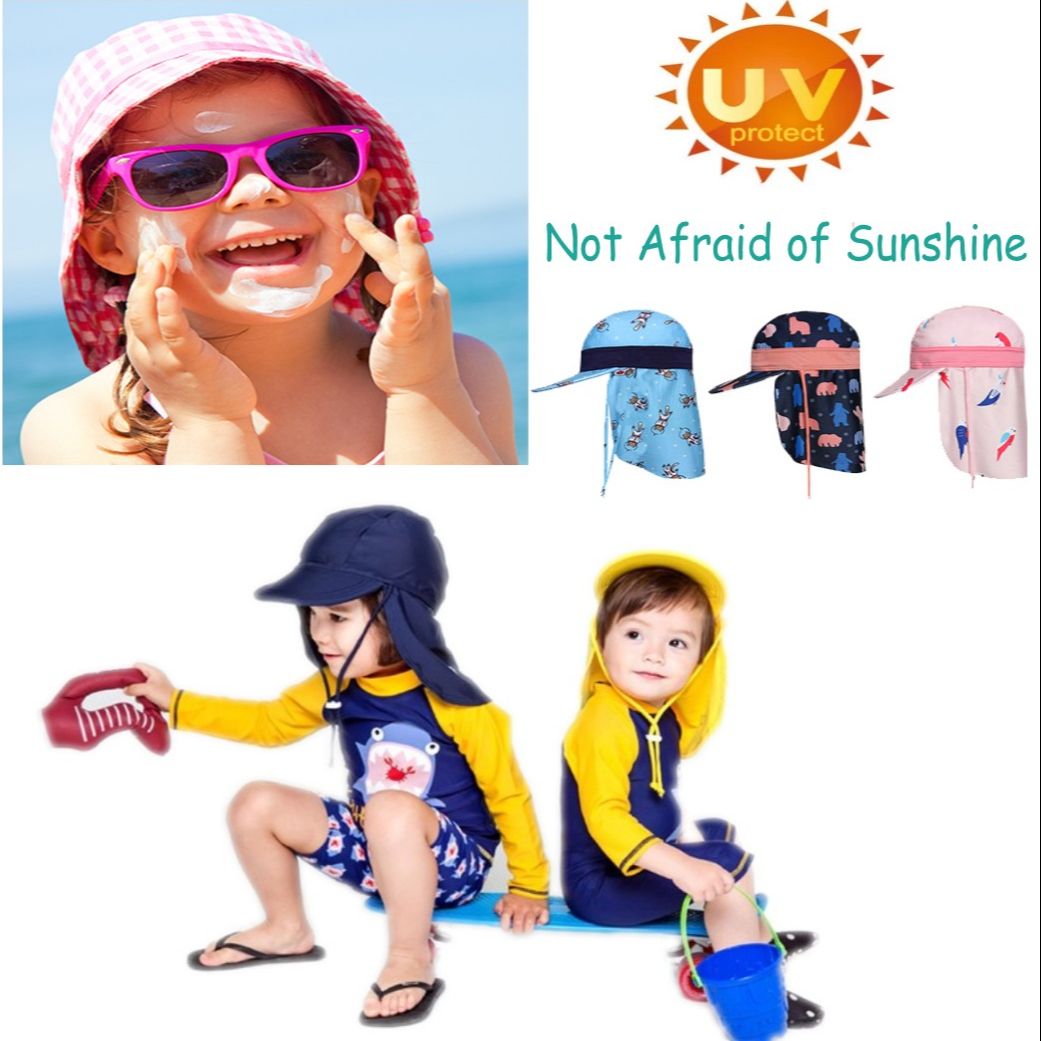 Protection Children Summer UPF 50+ UV Protection Outdoor Beach Sun Hat Boy Girl - Miscellaneous Accessories