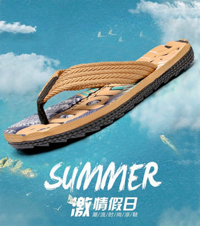 2023 Trendy Summer Sliders: Comfortable Anti-skid Men's Sandals for Outdoor and Beach Activities - Miscellaneous Accessories