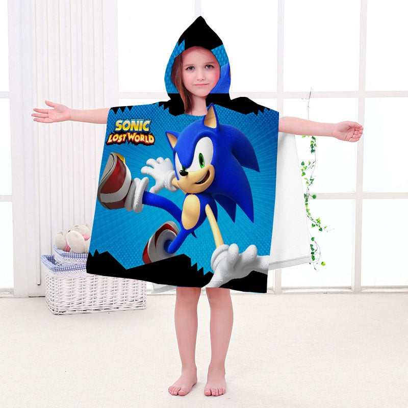 Speedy Splash Sonic: The Ultimate Hedgehog Bathrobe Adventure! - Miscellaneous Accessories