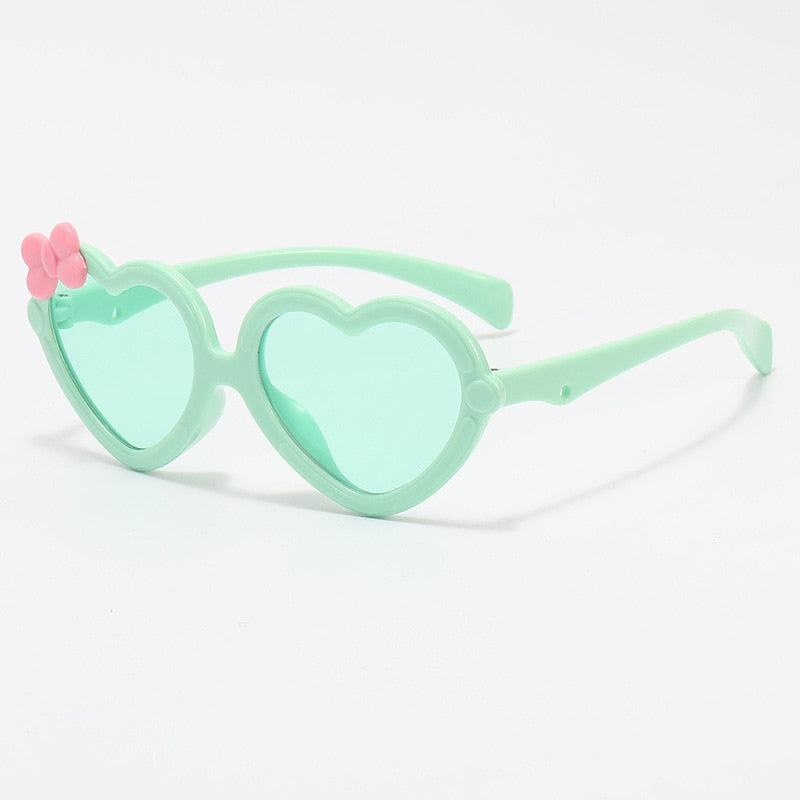 These Girls Sunset Beach Cartoon Eyeglasses are perfect for outdoor activities. perfect for kids looking for beachside fashion. - Miscellaneous Accessories