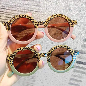 Kids Summer Leopard Print Sunglasses UV Protection Beach Outdoor Sunglasses Baby Girl Baby Boy UV400 - Miscellaneous Accessories