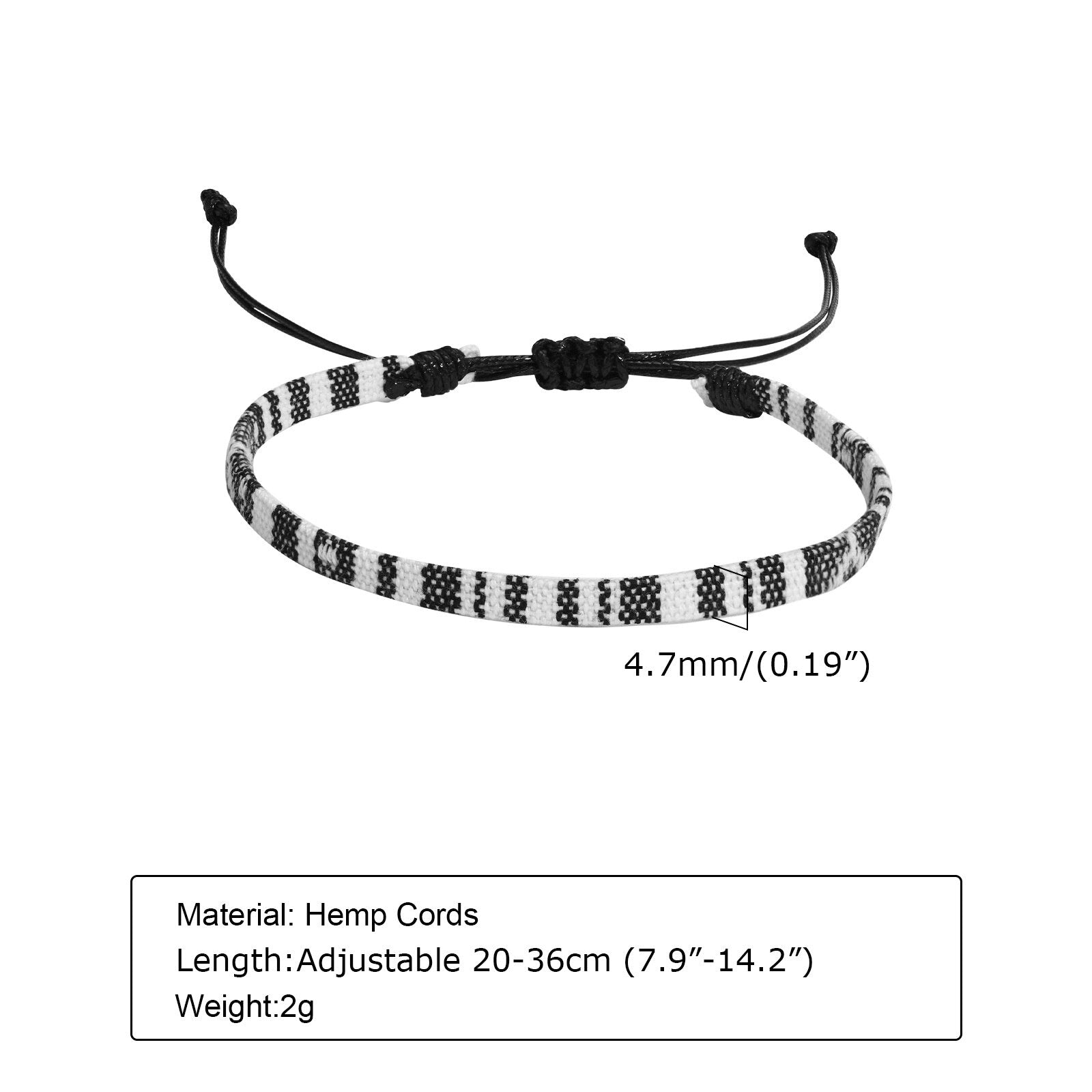 Men's Surfer Anklet for Men end Women, Handmade Rope Cord Chain a jewel - Miscellaneous Accessories