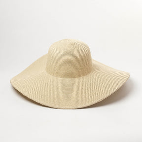 Sunshine Elegance Women Wide Brim Beach Hat Girls Seaside Travel Foldable Straw Hat Sunscreen UV Protection Lady Cap - Miscellaneous Accessories