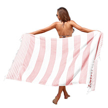 Beach Bliss: Fashion Towel with Fringes and Print - Miscellaneous Accessories