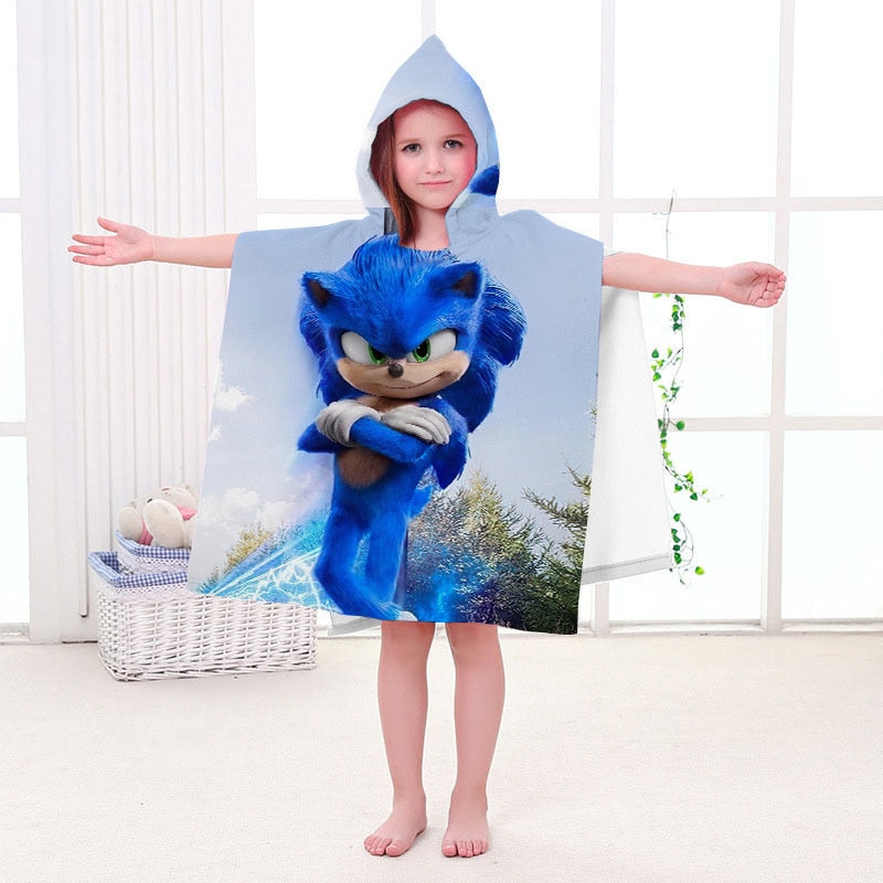 Speedy Splash Sonic: The Ultimate Hedgehog Bathrobe Adventure! - Miscellaneous Accessories