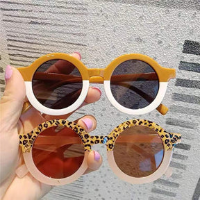 Kids Summer Leopard Print Sunglasses UV Protection Beach Outdoor Sunglasses Baby Girl Baby Boy UV400 - Miscellaneous Accessories