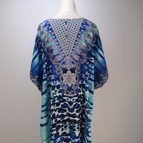 Turkish Kaftan Long Beach Dress To Cover Summer Swimsuits & Bikinis - Miscellaneous Accessories