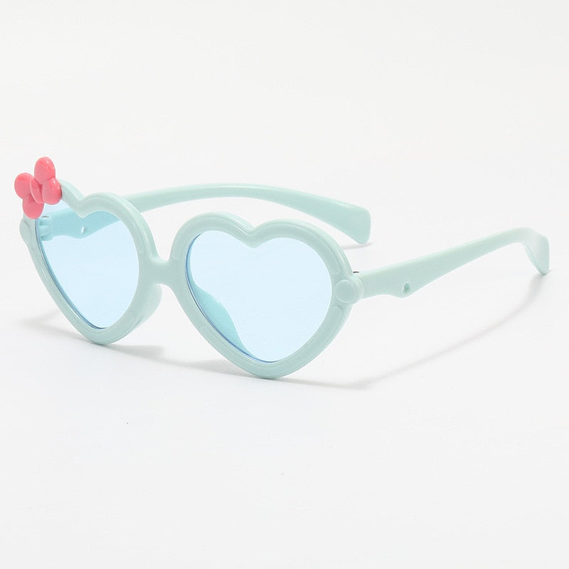 These Girls Sunset Beach Cartoon Eyeglasses are perfect for outdoor activities. perfect for kids looking for beachside fashion. - Miscellaneous Accessories