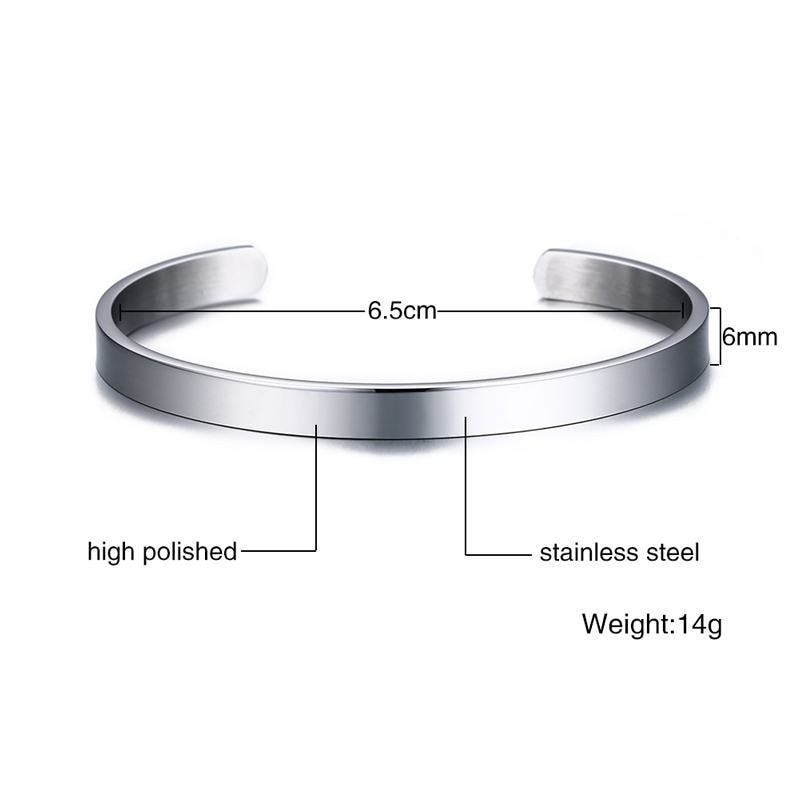 Men's Thin Stainless Steel Bracelet - Awesome Gifts for Men - Miscellaneous Accessories