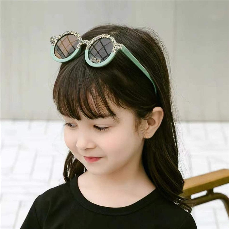 Kids Summer Leopard Print Sunglasses UV Protection Beach Outdoor Sunglasses Baby Girl Baby Boy UV400 - Miscellaneous Accessories