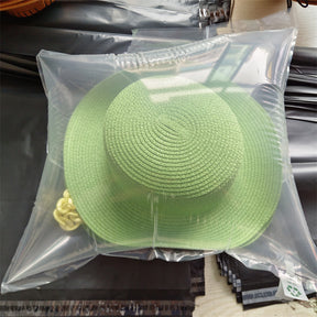 Beach hat men and women flat top straw hat essential for summer travel - Miscellaneous Accessories