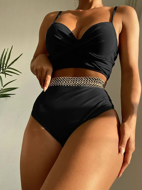 Riseado Black Beauty One Piece Swimsuit 2023 - Women's Push Up Swimwear - Miscellaneous Accessories