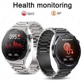 New NFC Smart Watch Men GT3 Pro AMOLED 390*390 HD Screen Heart Rate Bluetooth Call IP68 Waterproof SmartWatch For Huawei Xiaomi