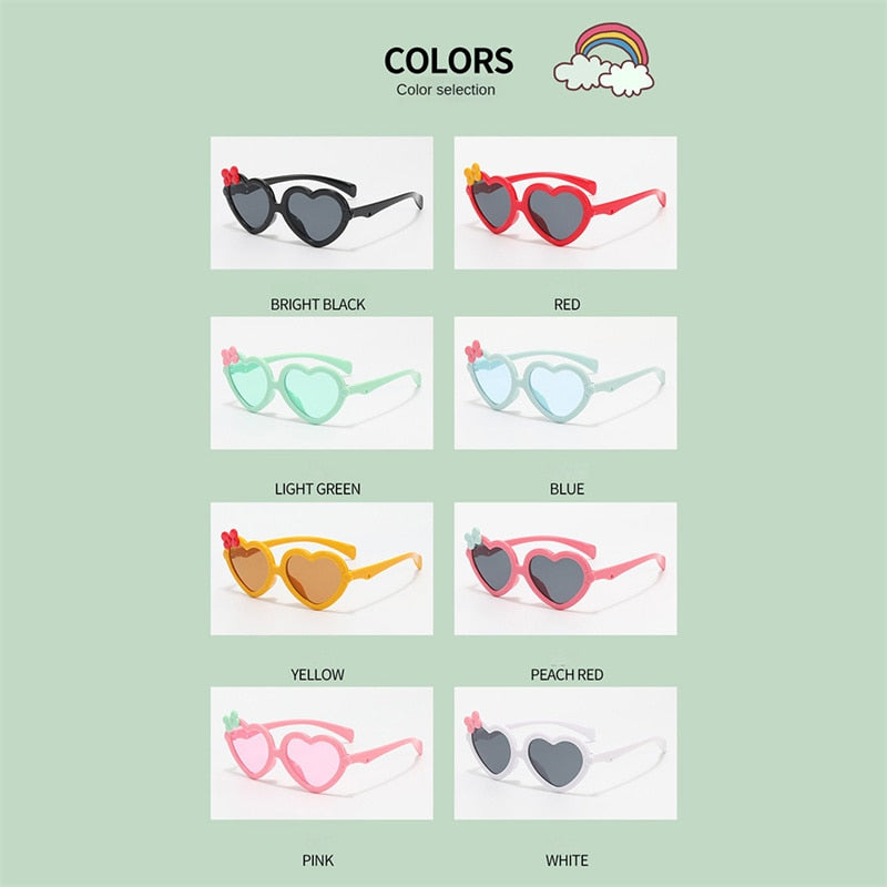 These Girls Sunset Beach Cartoon Eyeglasses are perfect for outdoor activities. perfect for kids looking for beachside fashion. - Miscellaneous Accessories