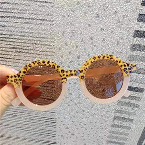 Kids Summer Leopard Print Sunglasses UV Protection Beach Outdoor Sunglasses Baby Girl Baby Boy UV400 - Miscellaneous Accessories