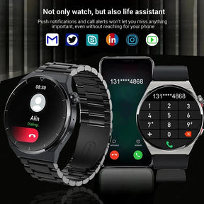 New Smart Watch Men GT3 Pro AMOLED 390*390 HD Screen Heart Rate Bluetooth Call IP68 Waterproof SmartWatch For Huawei Xiaomi 2023