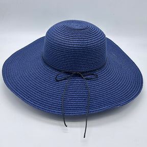 Sunshine Elegance Women Wide Brim Beach Hat Girls Seaside Travel Foldable Straw Hat Sunscreen UV Protection Lady Cap - Miscellaneous Accessories