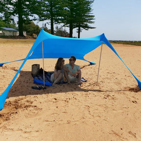 SolShade BeachHaven - Ultimate All-in-One Beach Retreat, Camping Shades Tents Windproof One-piece Beach Canopy Tents UPF50+ Portable Family Tent For Bea - Miscellaneous Accessories