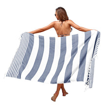 Beach Bliss: Fashion Towel with Fringes and Print - Miscellaneous Accessories