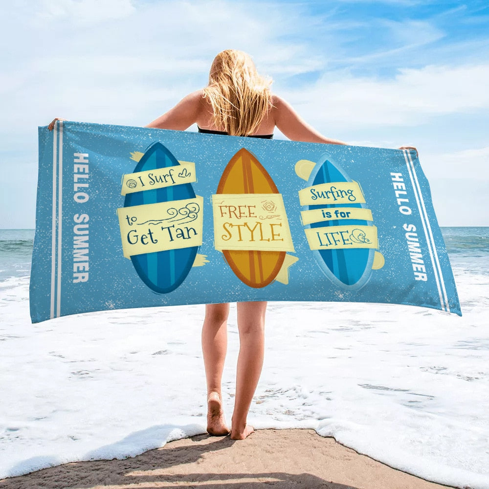 Summer Cheerful Beach Towel: 20 Fabulous Styles - Miscellaneous Accessories