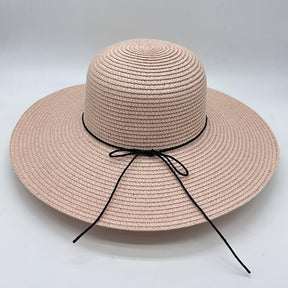 Sunshine Elegance Women Wide Brim Beach Hat Girls Seaside Travel Foldable Straw Hat Sunscreen UV Protection Lady Cap - Miscellaneous Accessories