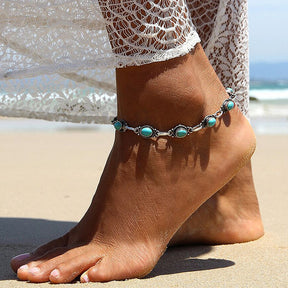 Starfish Beaded Anklets With Conch Fashion Women Beach Adjustable Girls Summer Foot Jewelry - Miscellaneous Accessories