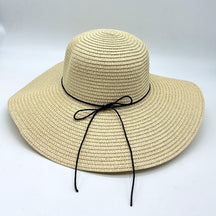 Sunshine Elegance Women Wide Brim Beach Hat Girls Seaside Travel Foldable Straw Hat Sunscreen UV Protection Lady Cap - Miscellaneous Accessories