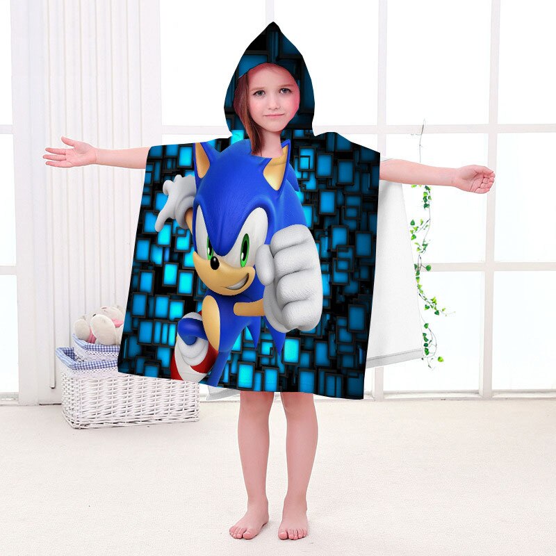 Speedy Splash Sonic: The Ultimate Hedgehog Bathrobe Adventure! - Miscellaneous Accessories