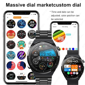 New Smart Watch Men GT3 Pro AMOLED 390*390 HD Screen Heart Rate Bluetooth Call IP68 Waterproof SmartWatch For Huawei Xiaomi 2023