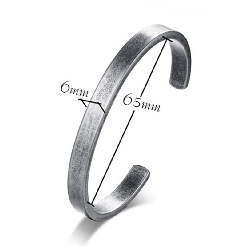 Men's Thin Stainless Steel Bracelet - Awesome Gifts for Men - Miscellaneous Accessories