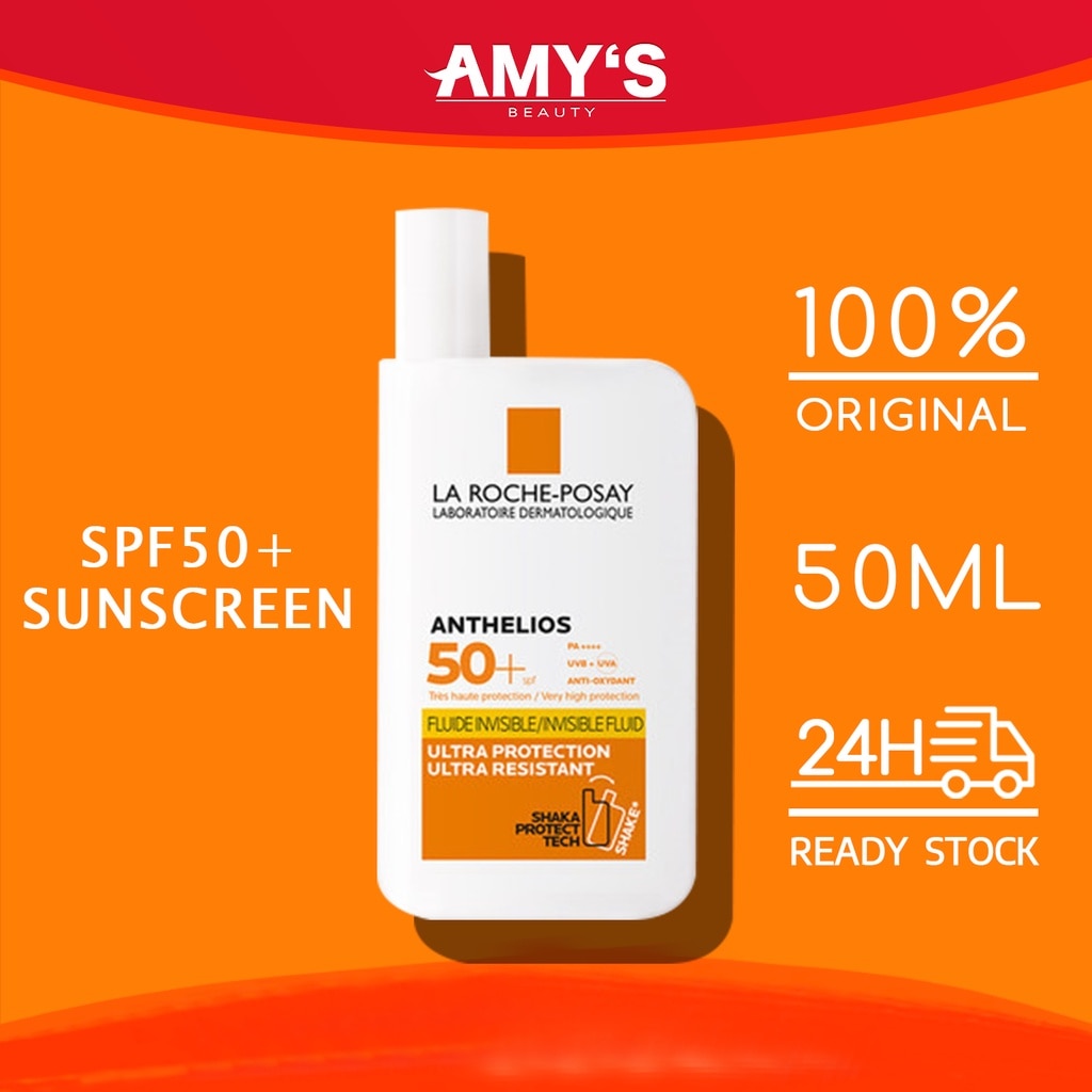 LA ROCHE-POSAY - DJBS SunGuard 50ml - Protetor Solar Facial e Corporal LA ROCHE-POSAY Ultra FPS50+ Fluido Invisível | Anti-Imperfeições - Miscellaneous Accessories