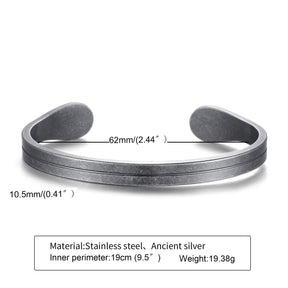 Men's Thin Stainless Steel Bracelet - Awesome Gifts for Men - Miscellaneous Accessories