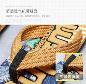 2023 Trendy Summer Sliders: Comfortable Anti-skid Men's Sandals for Outdoor and Beach Activities - Miscellaneous Accessories