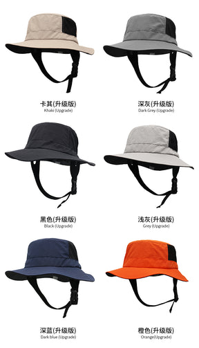 Beach Surf Cap Breathable Waterproof Sun protection Sun Hat UPF50+ Summer Outdoor Fishing Man and Woman Bucket hat Water Sport - Miscellaneous Accessories