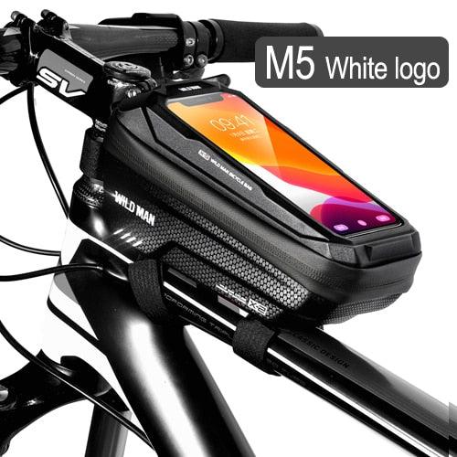 TrekPack: Bike Frame Bag with Touchscreen Compatibility and Waterproofing for All Adventures - Miscellaneous Accessories