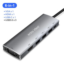 Adapter Splitter Multi USB 3.0 HDMI VGA Port Multiple USB-C Hab Expander For Macbook Pro Computer Accessories - Miscellaneous Accessories