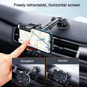 DriveHold: UGREEN's Gravity Dashboard Car Phone Holder Stand for Easy and Secure Mobile Phone, Tablet Support For iPhone 14 Xiaomi Huawei Samsung - Miscellaneous Accessories