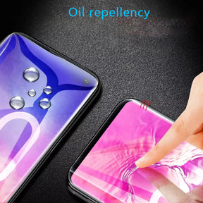 Full Coverage Tempered Glass Screen Protector for Samsung Galaxy S7 Edge, S8, S9, S10, S10 Plus, and S10e - Miscellaneous Accessories