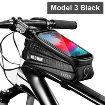 TrekPack: Bike Frame Bag with Touchscreen Compatibility and Waterproofing for All Adventures - Miscellaneous Accessories