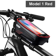 TrekPack: Bike Frame Bag with Touchscreen Compatibility and Waterproofing for All Adventures - Miscellaneous Accessories