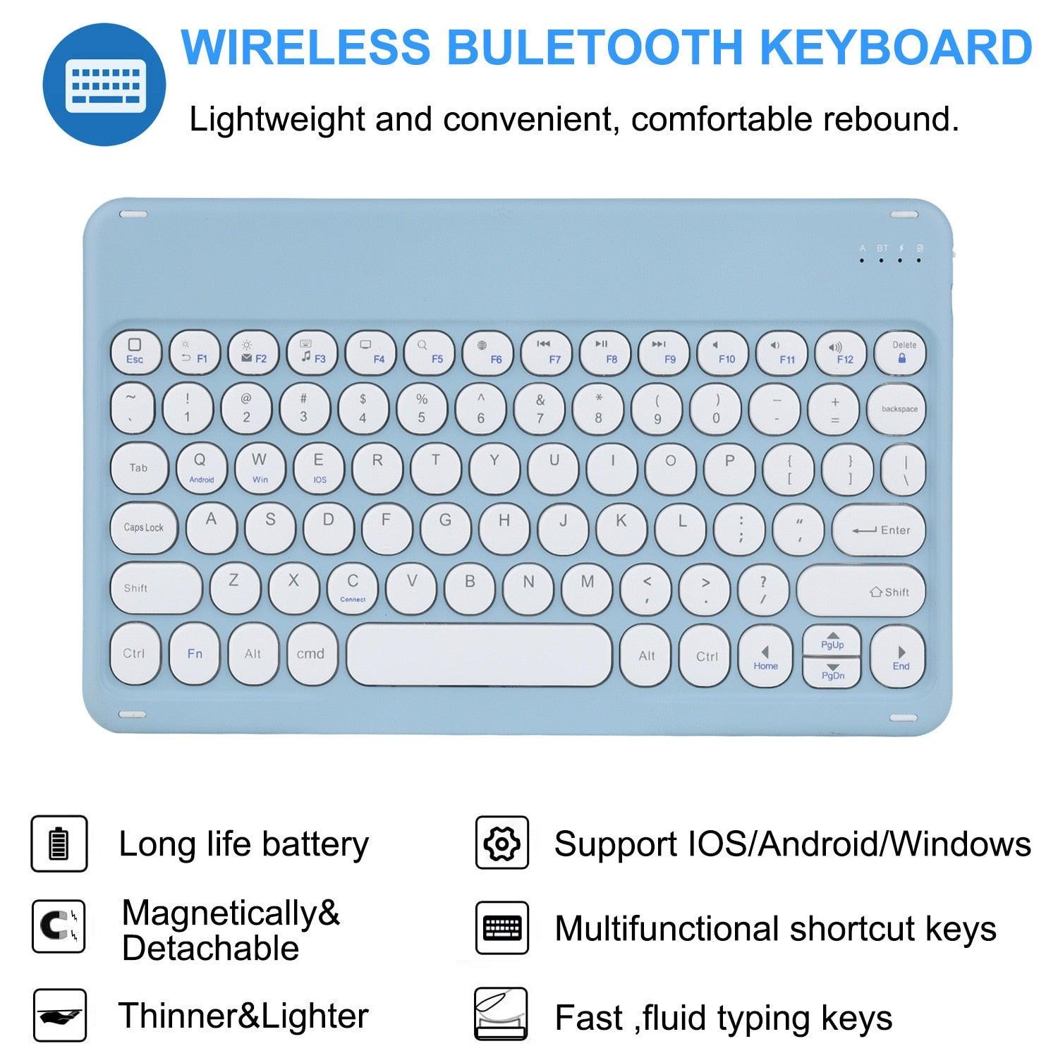 Magic Keyboard for iPad Air 4 10.2 9th Wireless Generation Case Pro 11 12.9 Mini 6 Bluetooth Keyboard - Miscellaneous Accessories