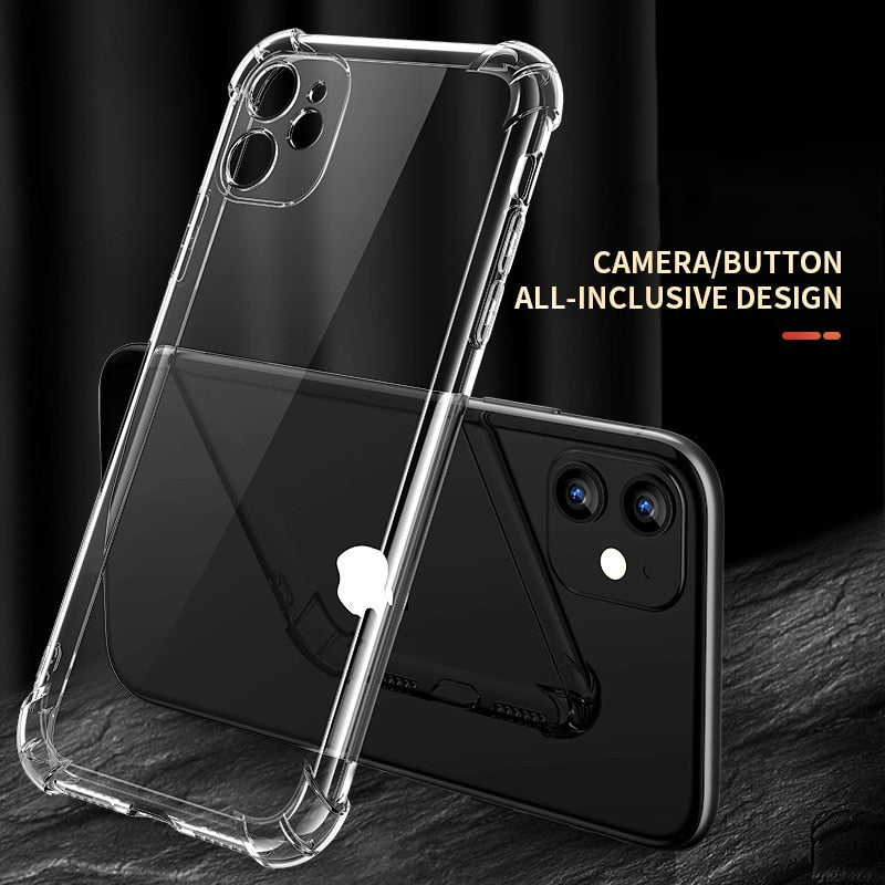 Kebiss Ultra Thin Clear Phone Case - Soft TPU Silicone Back Cover for iPhone 11, 12, 12 Pro Max, XS Max, X, and XR - Miscellaneous Accessories