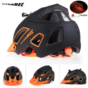 MountainPro: Men's MTB Bicycle Helmet with LED Light for Safe Riding - Miscellaneous Accessories