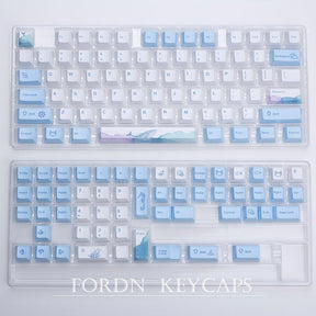 keyboard Cherry Profile Keycap Ocean Wave PBT Keycaps For MX Switch Mechanical - Miscellaneous Accessories