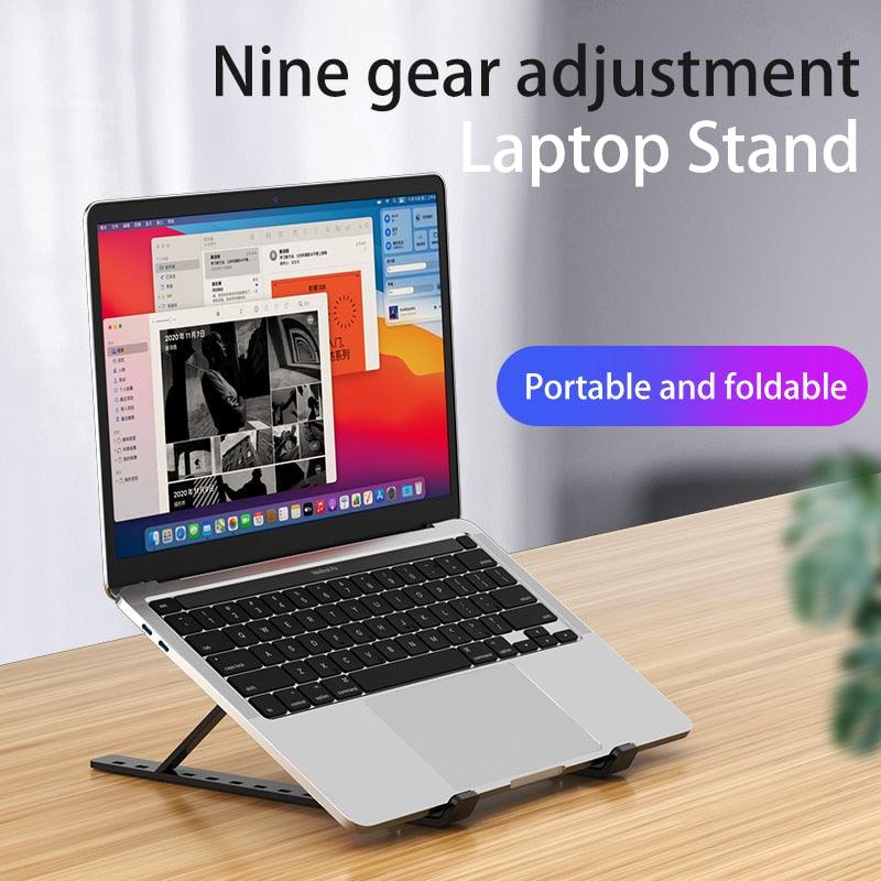 ElevatePro Laptop Stand - Desk Stand for Notebooks, MacBook Pro, and Computers - Adjustable, Portable, and Elegant Computer Table Stand - Miscellaneous Accessories